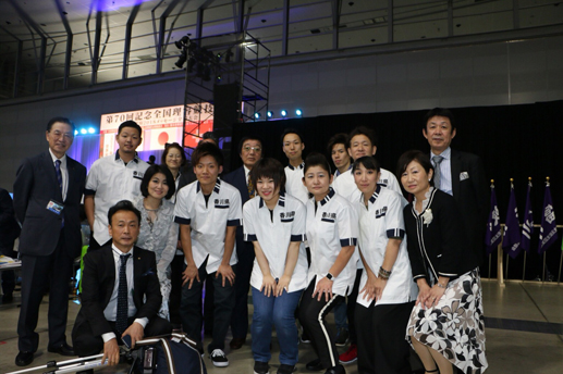 第70回記念全国理容競技大会に店長 北地一行が香川県の選手団長で参加いたしました！
